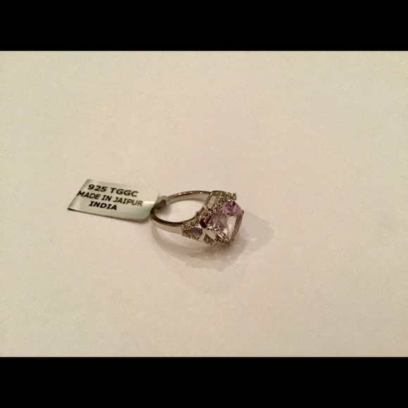 Rose De France Amethyst ring sz 7 new - Picture 4 of 8